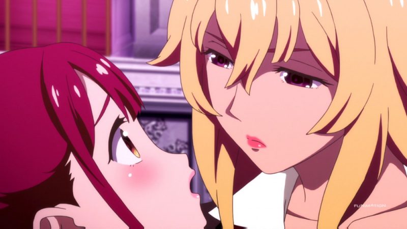 Anime Lesbian Scene