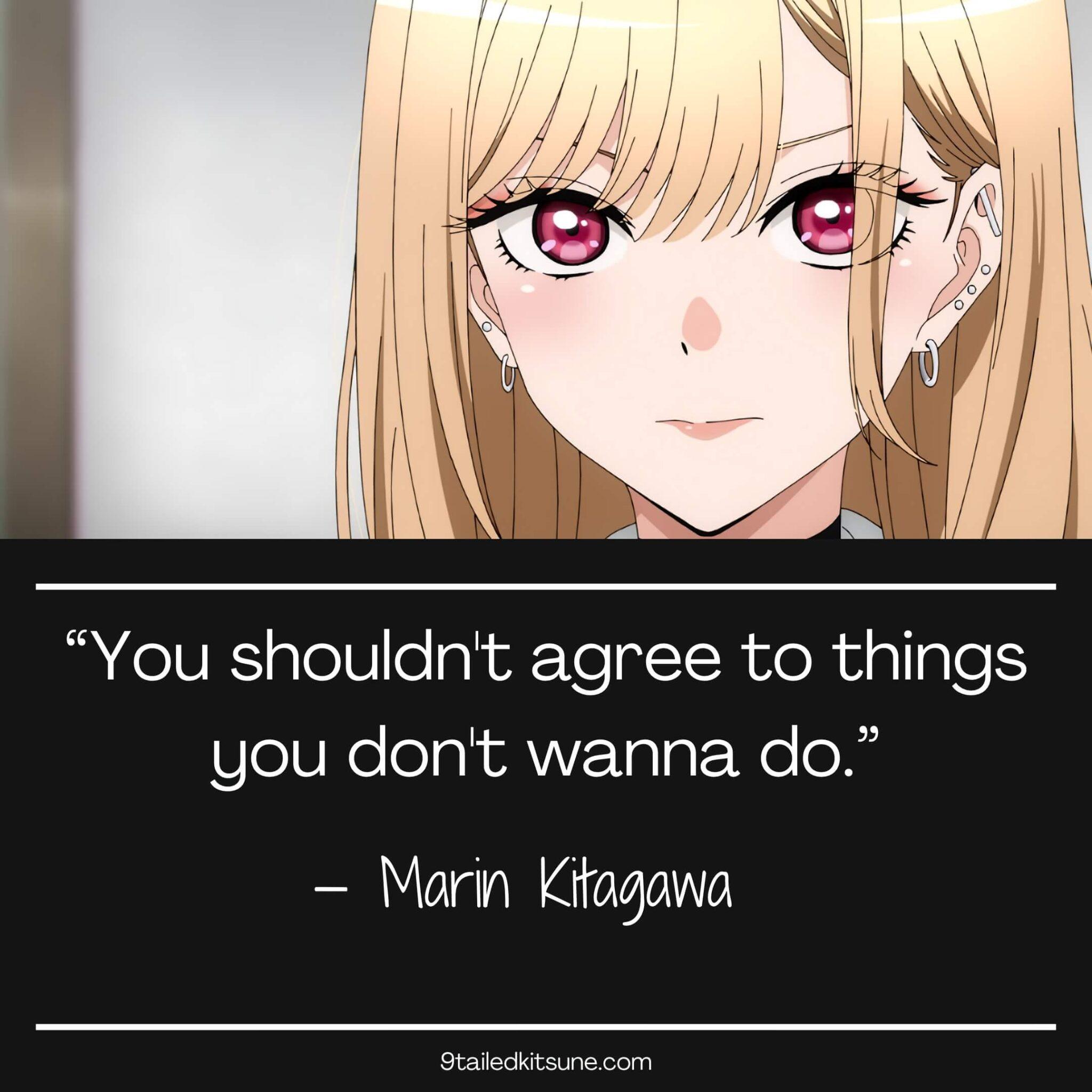 12 WHOLESOME My Dressup Darling Quotes 9 Tailed Kitsune