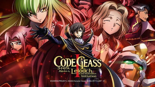 How To Watch Code Geass In Order 9 Tailed Kitsune