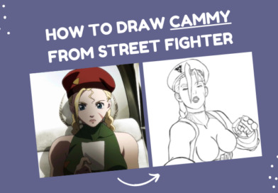 How To Draw Cammy From Street Fighter